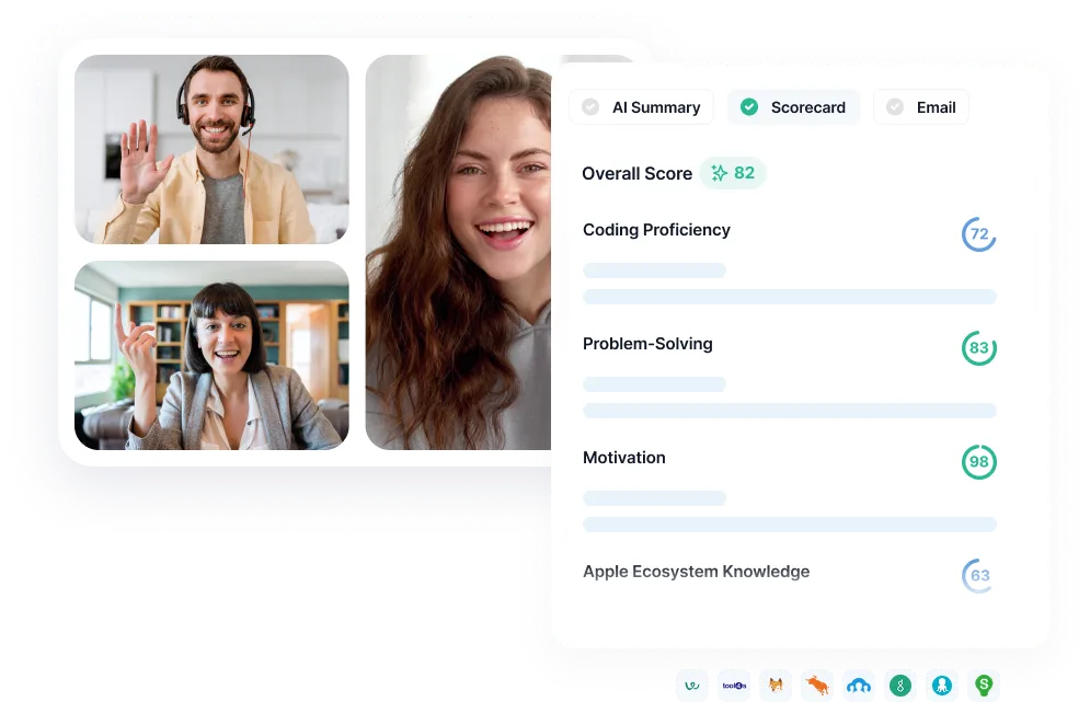 AI Interview Scorecard